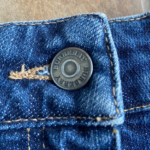 Burberry London Mini Denim Skirt Y2K 90s size 8 - Picture 3 of 8